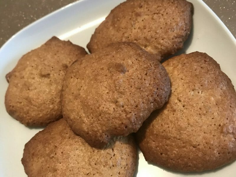Cliquez pour zoomer ! Biscuits aux flocons d’avoine et amandes Thermomix par laeti3411