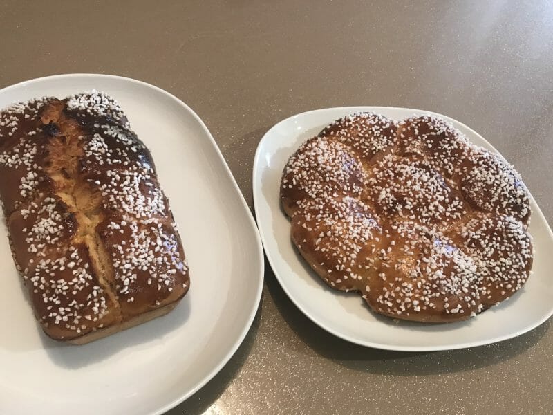 Cliquez pour zoomer ! Brioche tressée à la mie filante Thermomix par laeti3411