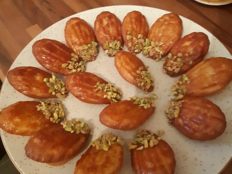 Cliquez pour zoomer ! Madeleines au safran, orange et miel Thermomix par laurent_27