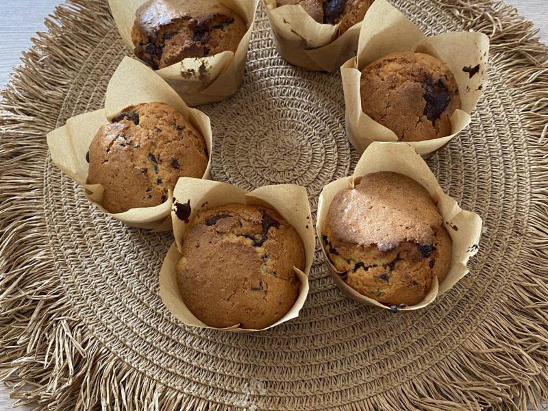 Cliquez pour zoomer ! Muffins noix de pécan et pépites de chocolat Thermomix par bensan