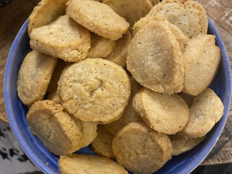 Cliquez pour zoomer ! Sablés au parmesan Thermomix par bensan