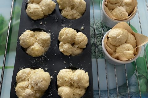 Cliquez pour zoomer ! Mini monkey bread à l’ail Thermomix par bensan
