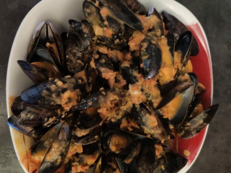Cliquez pour zoomer ! Moules sauce chorizo Thermomix par emilie95100