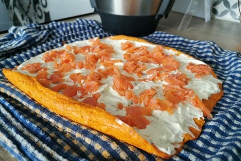 Cliquez pour zoomer ! Roulé à la tomate, saumon et fromage Thermomix par yas85420