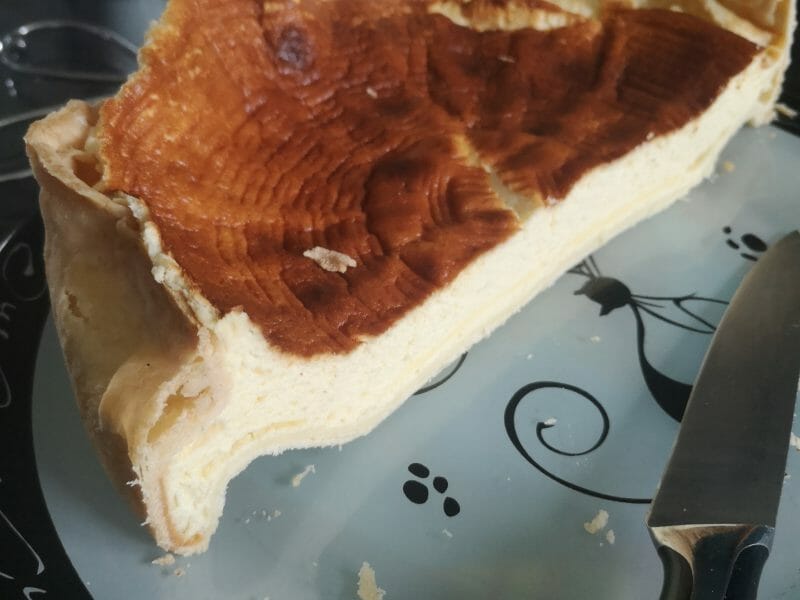 Cliquez pour zoomer ! Tarte au fromage blanc Thermomix par omayaya13