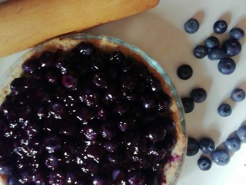 Cliquez pour zoomer ! Tarte aux myrtilles Thermomix par caroline45210