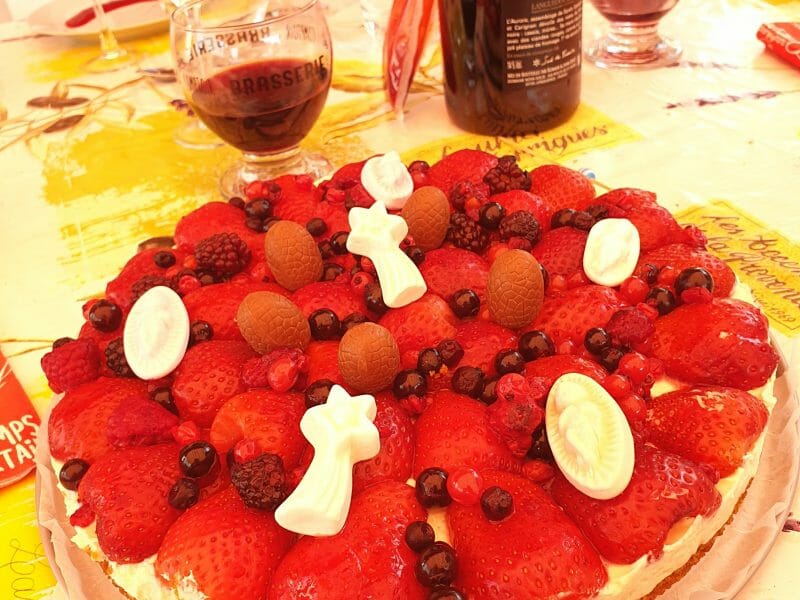 Cliquez pour zoomer ! Tarte aux fraises sans cuisson Thermomix par nellay