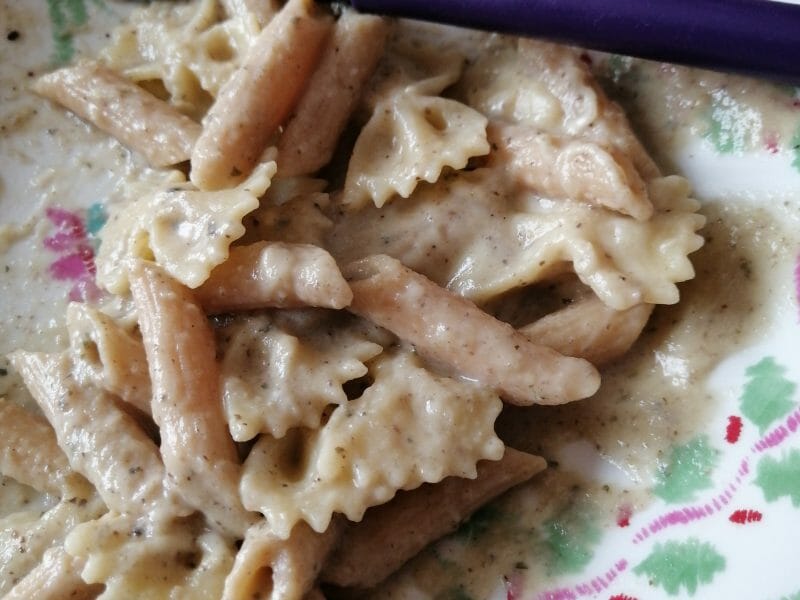 Cliquez pour zoomer ! Farfalle à la crème de courgettes Thermomix par or_1