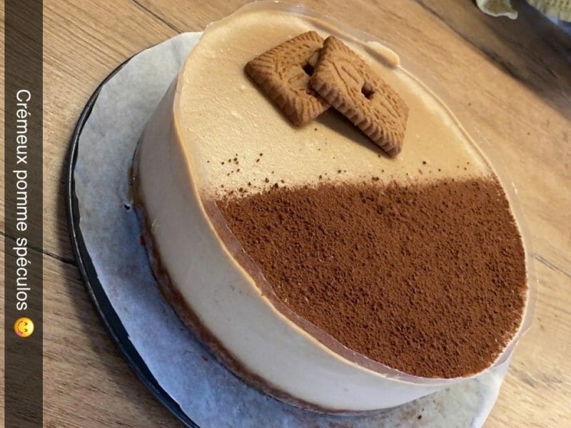 Cliquez pour zoomer ! Crémeux pommes spéculoos Thermomix par marine_127