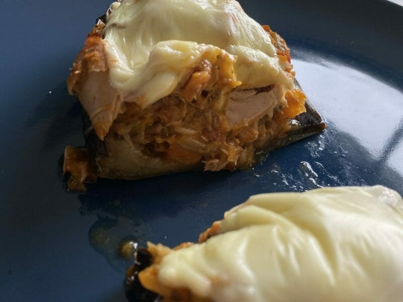 Cliquez pour zoomer ! Aubergines farcies au thon Thermomix par marine_127