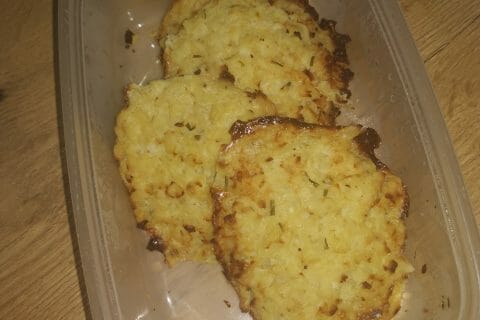 Cliquez pour zoomer ! Galettes de pommes de terre au four Thermomix par marine_127