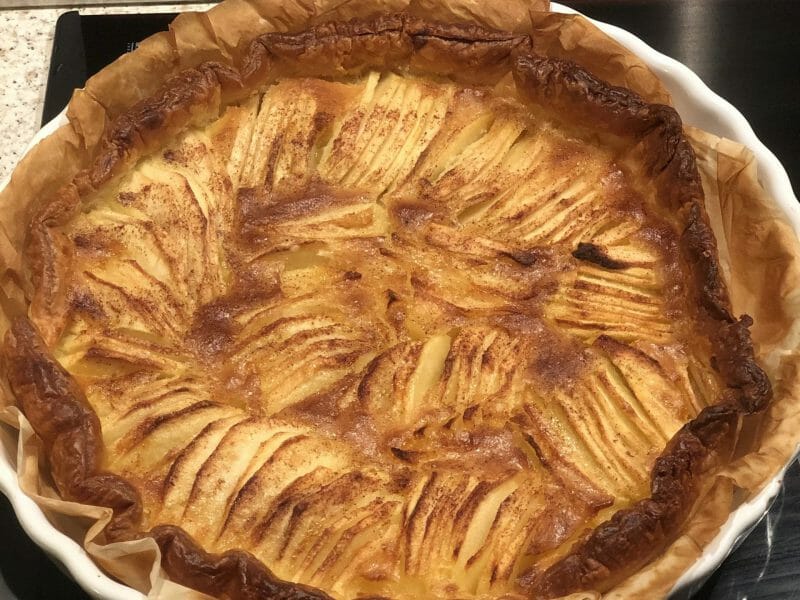 Cliquez pour zoomer ! Tarte Suisse aux pommes Thermomix par cassir44