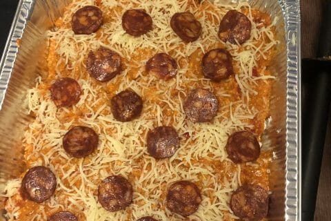 Cliquez pour zoomer ! Lasagnes au poulet et poivrons Thermomix par cassir44