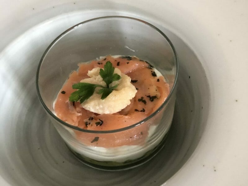 Cliquez pour zoomer ! Verrines saumon avocat Thermomix par cassir44