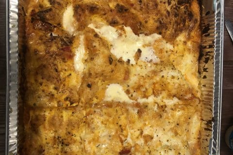 Cliquez pour zoomer ! Lasagnes au poulet et poivrons Thermomix par cassir44