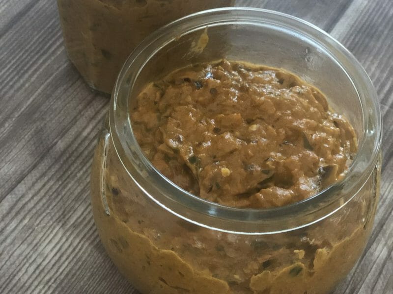 Cliquez pour zoomer ! Tartinade d’aubergines et tomates Thermomix par cassir44
