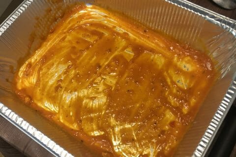 Cliquez pour zoomer ! Lasagnes au poulet et poivrons Thermomix par cassir44