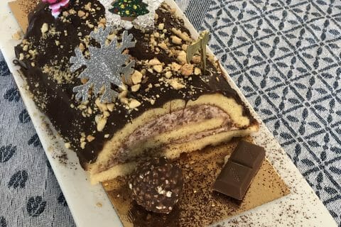 Cliquez pour zoomer ! Bûche Ferrero Rocher Thermomix par cassir44
