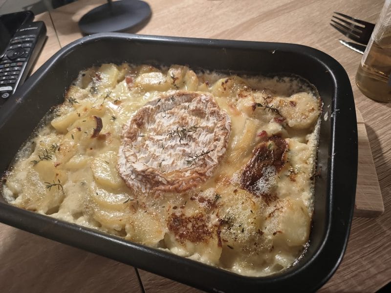 Cliquez pour zoomer ! Gratin de pommes de terre à la normande Thermomix par jlrethore