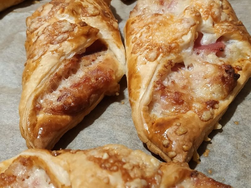 Cliquez pour zoomer ! Paniers feuilletés jambon fromage Thermomix par mimifafa