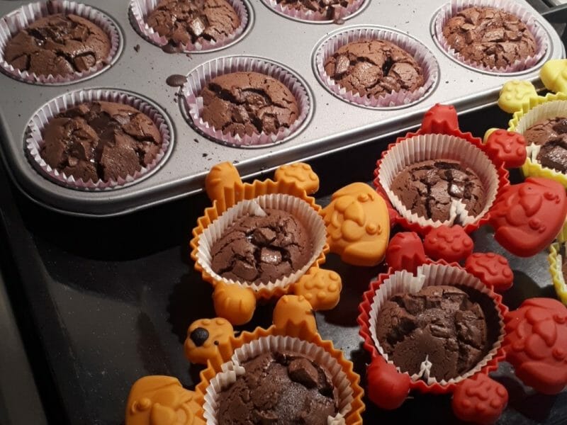 Cliquez pour zoomer ! Mini muffins au chocolat Thermomix par evodie98