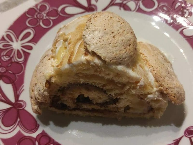 Cliquez pour zoomer ! Bûche au citron meringuée Thermomix par Rose