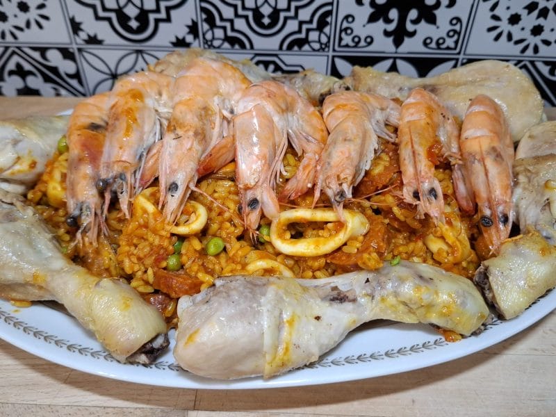 Cliquez pour zoomer ! Paella Thermomix par Marie