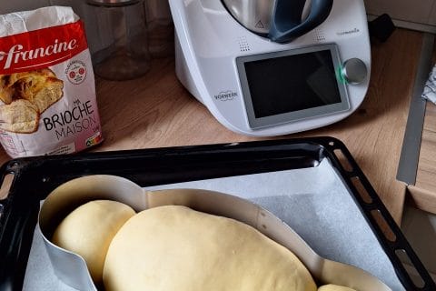 Cliquez pour zoomer ! Cougnou – Coquille de Noël Thermomix par Marie
