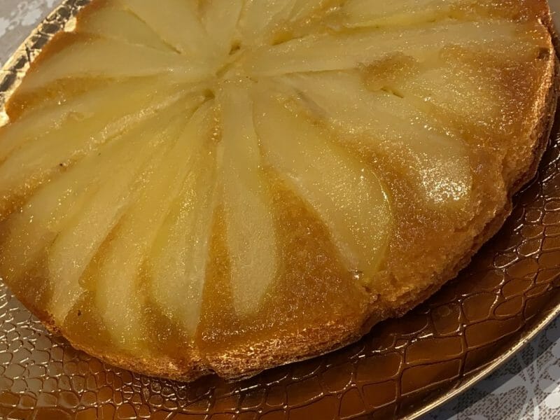 Cliquez pour zoomer ! Gâteau renversé aux poires Thermomix par nathaish