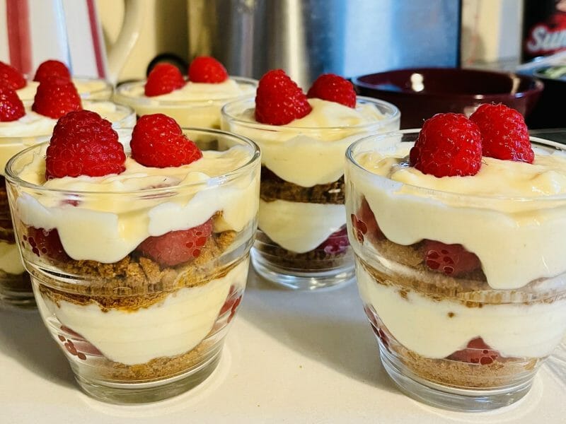 Cliquez pour zoomer ! Tiramisu aux framboises et spéculoos Thermomix par loloulv