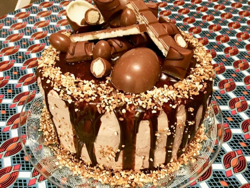 Cliquez pour zoomer ! Layer cake Kinder Bueno Thermomix par Paupau76