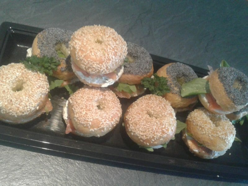 Cliquez pour zoomer ! Bagels au saumon fumé Thermomix par gaelle91