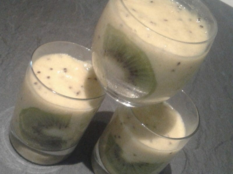 Cliquez pour zoomer ! Mousse de kiwis Thermomix par gaelle91