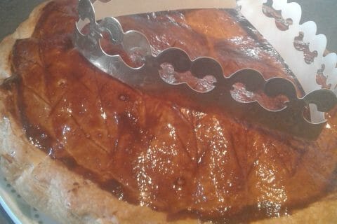 Cliquez pour zoomer ! Galette des rois à la frangipane au Thermomix