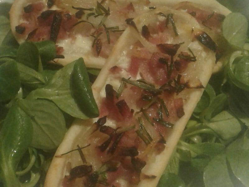 Cliquez pour zoomer ! Flammekueche traditionnelle Thermomix par gaelle91