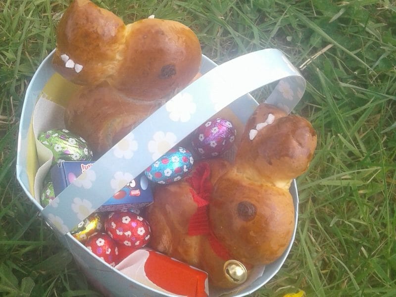 Cliquez pour zoomer ! Brioches lapin de Pâques Thermomix par gaelle91