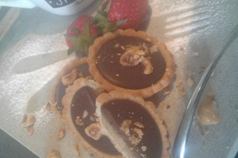 Cliquez pour zoomer ! Tartelettes chocolat et caramel beurre salé au Thermomix