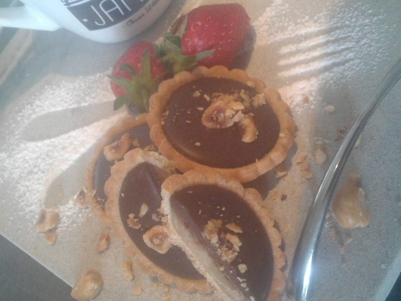 Cliquez pour zoomer ! Tartelettes chocolat et caramel beurre salé Thermomix par gaelle91