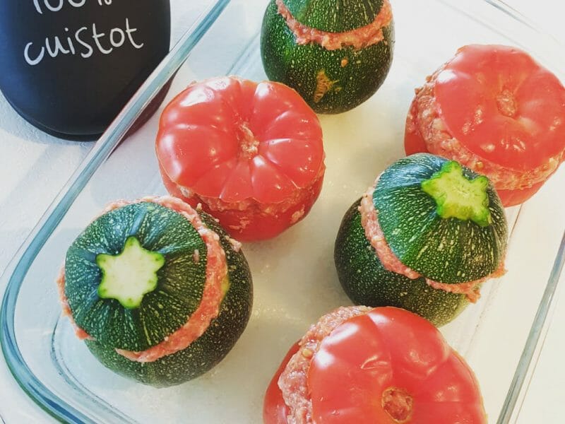 Cliquez pour zoomer ! Tomates farcies Thermomix par lisette42