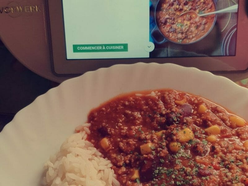 Cliquez pour zoomer ! Chili con carne Thermomix par lucille_8