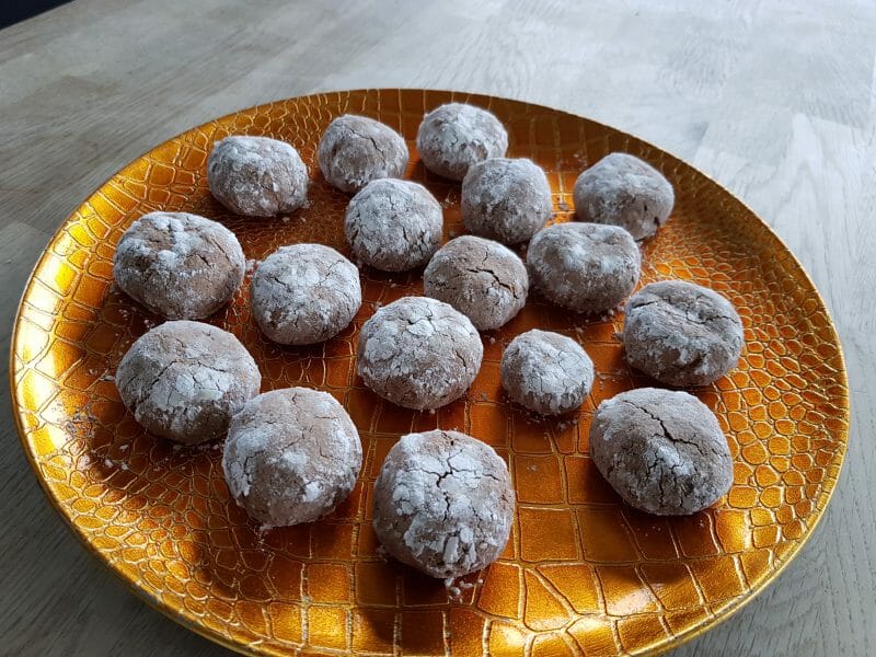 Cliquez pour zoomer ! Boules au chocolat Thermomix par lucemarieflo