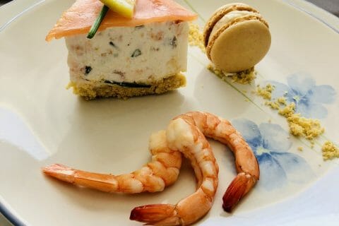 Cliquez pour zoomer ! Cheesecake au saumon sans cuisson Thermomix par aline_45