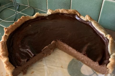 Cliquez pour zoomer ! Flan pâtissier au chocolat Thermomix par sassa83