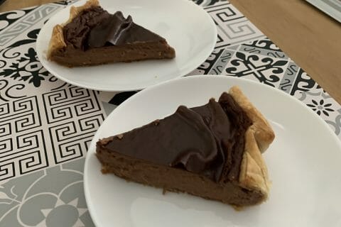 Cliquez pour zoomer ! Flan pâtissier au chocolat Thermomix par sassa83