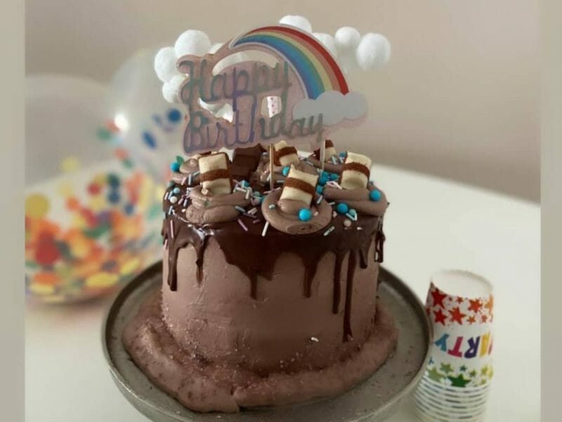 Cliquez pour zoomer ! Layer cake Kinder Bueno Thermomix par #chacha