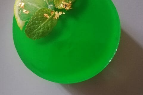 Cliquez pour zoomer ! Bavarois Mojito Thermomix par aurelia356