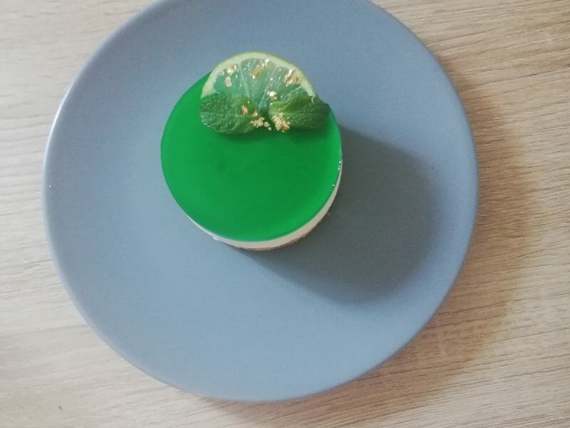 Cliquez pour zoomer ! Bavarois Mojito Thermomix par aurelia356