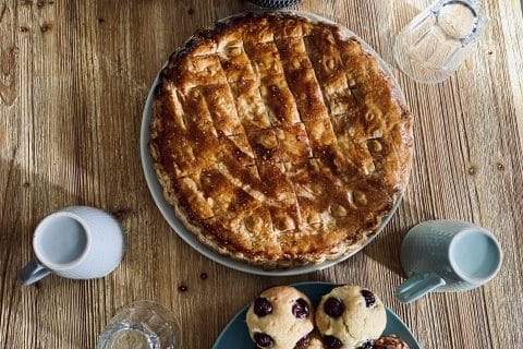 Cliquez pour zoomer ! Galette des rois à la frangipane Thermomix par capsulea