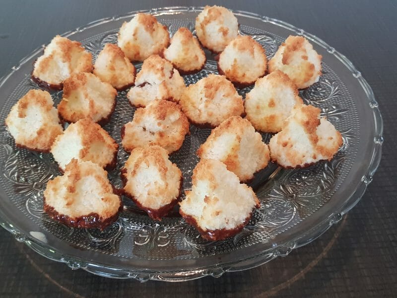 Cliquez pour zoomer ! Rocher coco (Congolais) Thermomix par Nanou 12