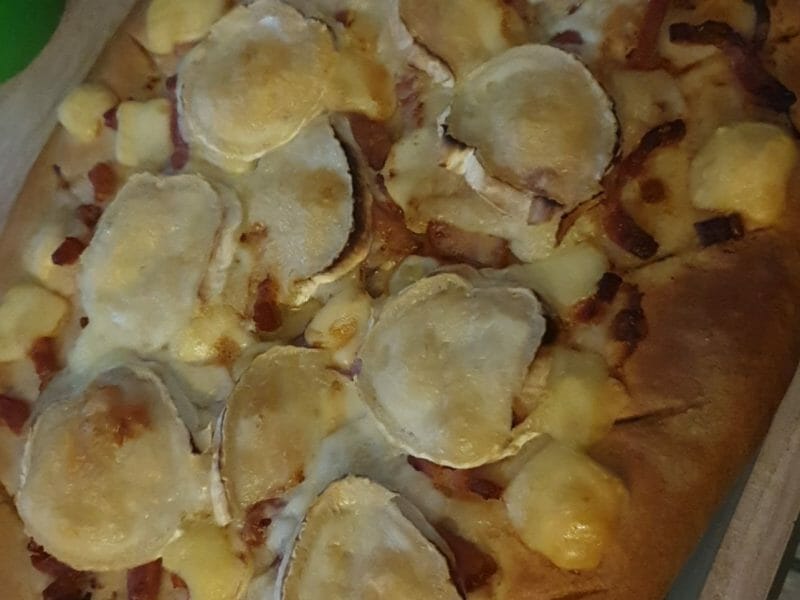 Cliquez pour zoomer ! Fougasse chèvre et lardons Thermomix par priscilla_82
